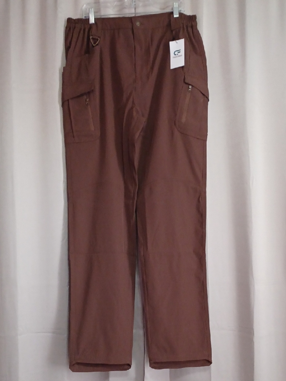 Flexcamo Tactical Series Brown Cargo Waterproof Utility Pants 2XL New With Tags